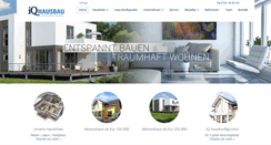 Desktop Screenshot of iqhausbau.de
